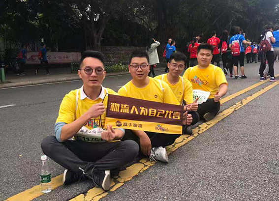 盛丰人为自己代言——跑活自己